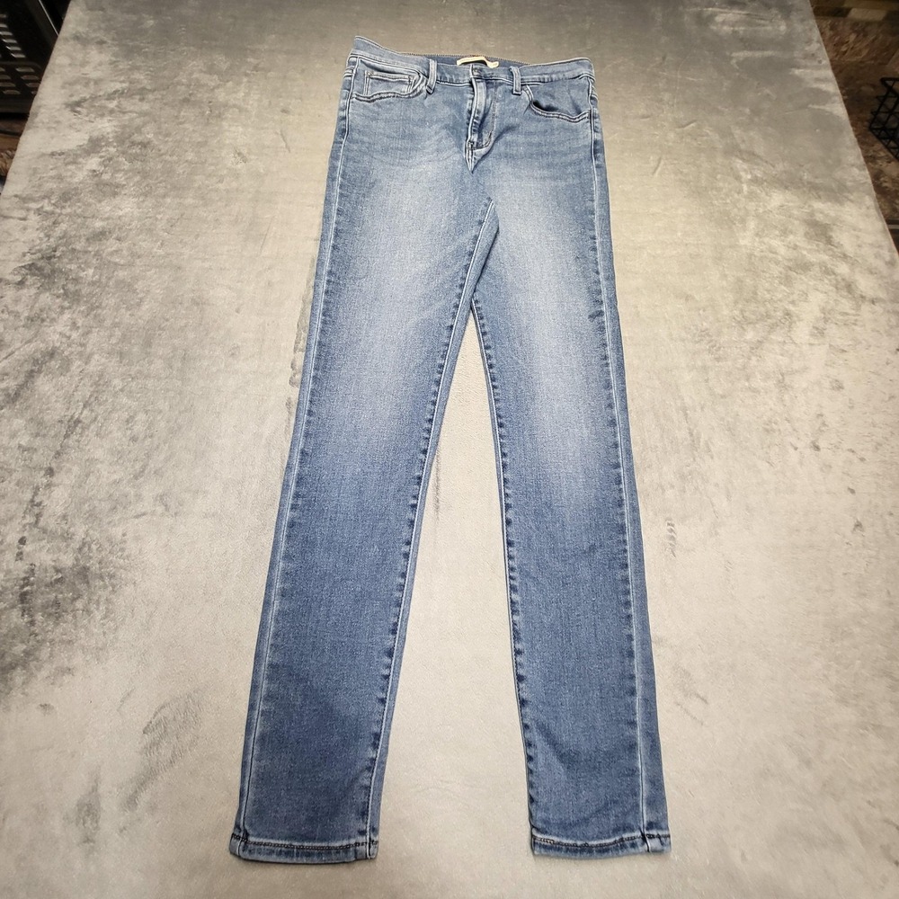Levi's Jeans Womens 28 Blue 720 High Rise Super Skinny Stretch 5-Pocket Denim